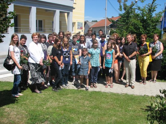 Župan Križevcev sprejel najboljše učence